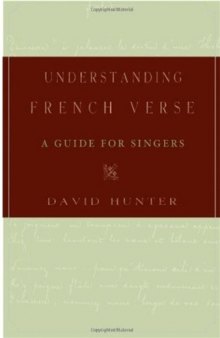 Understanding French Verse: A Guide for Singers