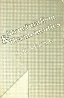 Structuralism and Hermeneutics  