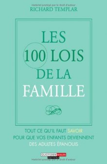 Les 100 Lois de la Famille