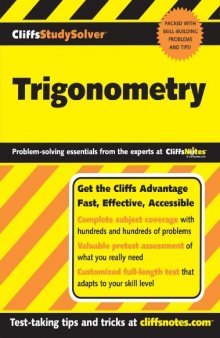 CliffsStudySolver Trigonometry (Cliffsstudy Solver)