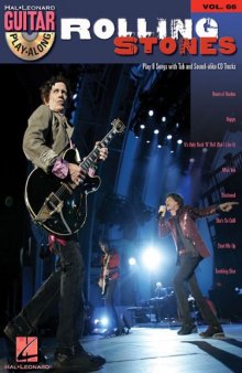 THE ROLLING STONES           VOLUME 66 BK CD (Hal Leonard Guitar Play-Along)