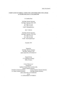 Computation of Normal Conducting and Superconducting Linear Accelerator (LINAC) Availabilities