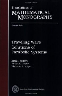 Traveling Wave Solutions of Parabolic Systems