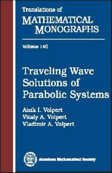 Traveling Wave Solutions of Parabolic Systems