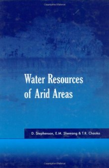 Water Resources of Arid Areas