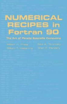 Numerical Recipes in Fortran 90