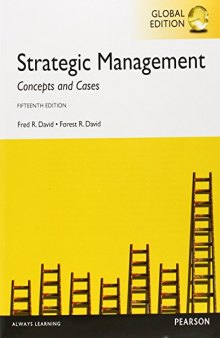 Strategic Management:Concepts and Cases, Global Edition