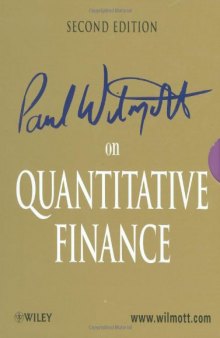 Paul Wilmott on Quantitative Finance