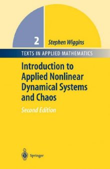 Introduction To Applied Nonlinear Dynamical Systems And Chaos