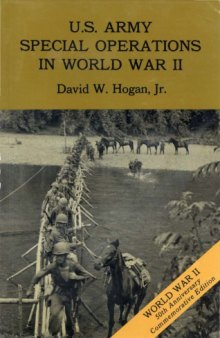 U.S. Army Special Operations in World War II