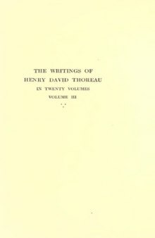 The Writings of Henry David Thoreau in 20 Volumes