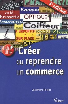 Créer ou reprendre un commerce