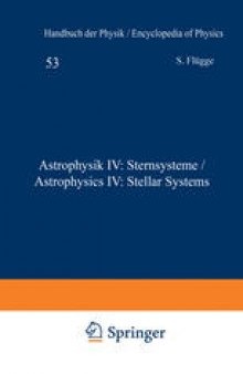 Astrophysik IV: Sternsysteme / Astrophysics IV: Stellar Systems