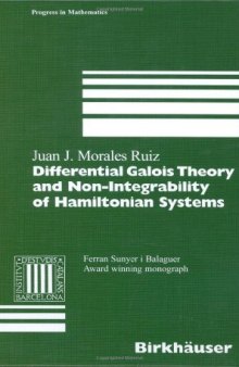 Differential Galois theory and Non-integrability of Hamiltonian systems (draft)