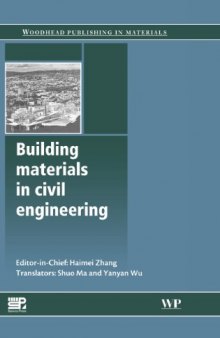 Building Materials in Civil Engineering