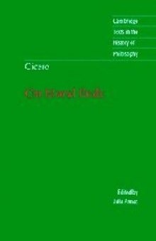 Cicero: On Moral Ends