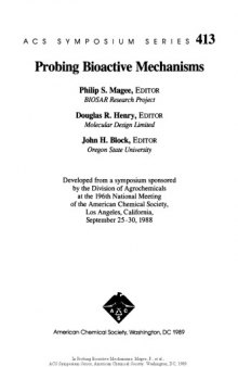 Probing Bioactive Mechanisms