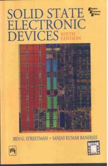 Solid State Electronic Devices, 6th Edition