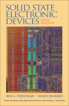 Solid State Electronic Devices, 6th Edition