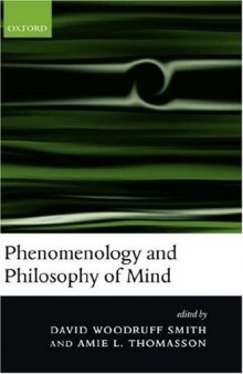 Phenomenology and Philosophy of Mind