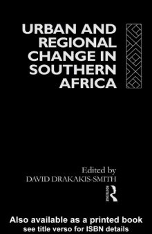 Urban and Regional Change in Southern Africa