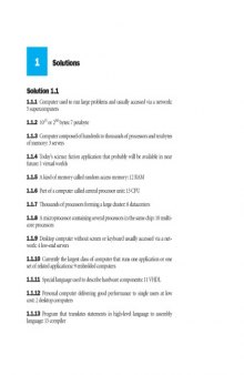 Computer organization and design 4th ed solutions manual