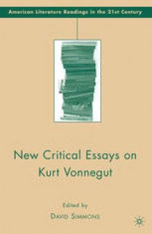 New Critical Essays on Kurt Vonnegut