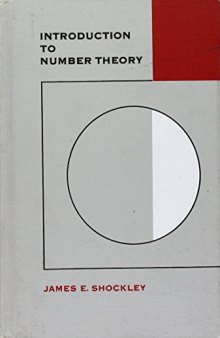 Introduction to Number Theory