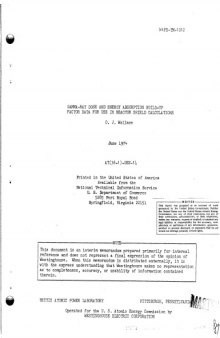 Gamma-ray dose and energy absorption build-up factor data for use in reactor shield calculations