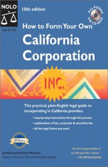 How to Form Your Own California Corporation