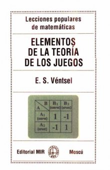 Elementos de la Teoría de los Juegos