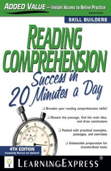 Reading Comprehension Success in 20 Minutes a Day