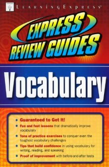 Express Review Guides: Vocabulary