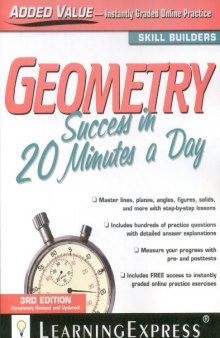 Geometry Success in 20 Minutes a Day