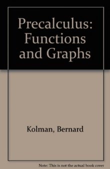 Precalculus : functions & graphs