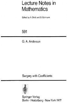 Surgery with Coefficients