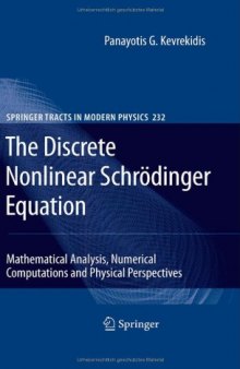 The Discrete Nonlinear Schrödinger Equation: Mathematical Analysis, Numerical Computations and Physical Perspectives