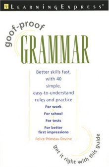 Goof-Proof Grammar