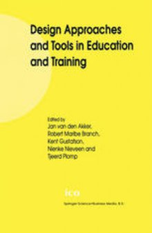 Design Approaches and Tools in Education and Training