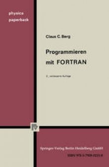 Programmieren mit FORTRAN