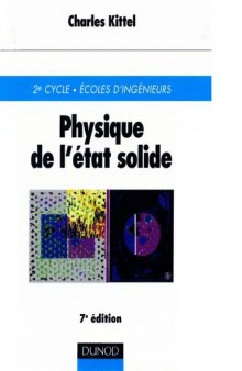 Physique de l'Eetat Solide [Solid State Physics - IN FRENCH]