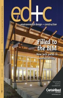 [Magazine] Environmental Design + Construction. Vol. 14. Issue 10