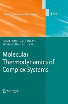 Molecular thermodynamics of complex systems  