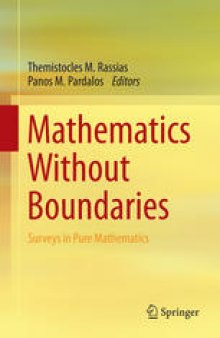 Mathematics Without Boundaries: Surveys in Pure Mathematics