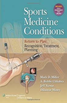 Sports Medicine Conditions: Return To Play: Recognition, Treatment, Planning