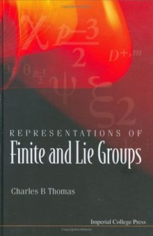 Representations of finite and Lie groups  