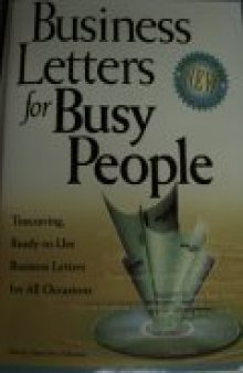 Business Letters for Busy People