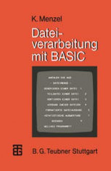 Dateiverarbeitung mit BASIC