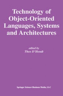 Technology of Object-Oriented Languages, Systems and Architectures