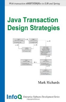 Java Transaction Design Strategies